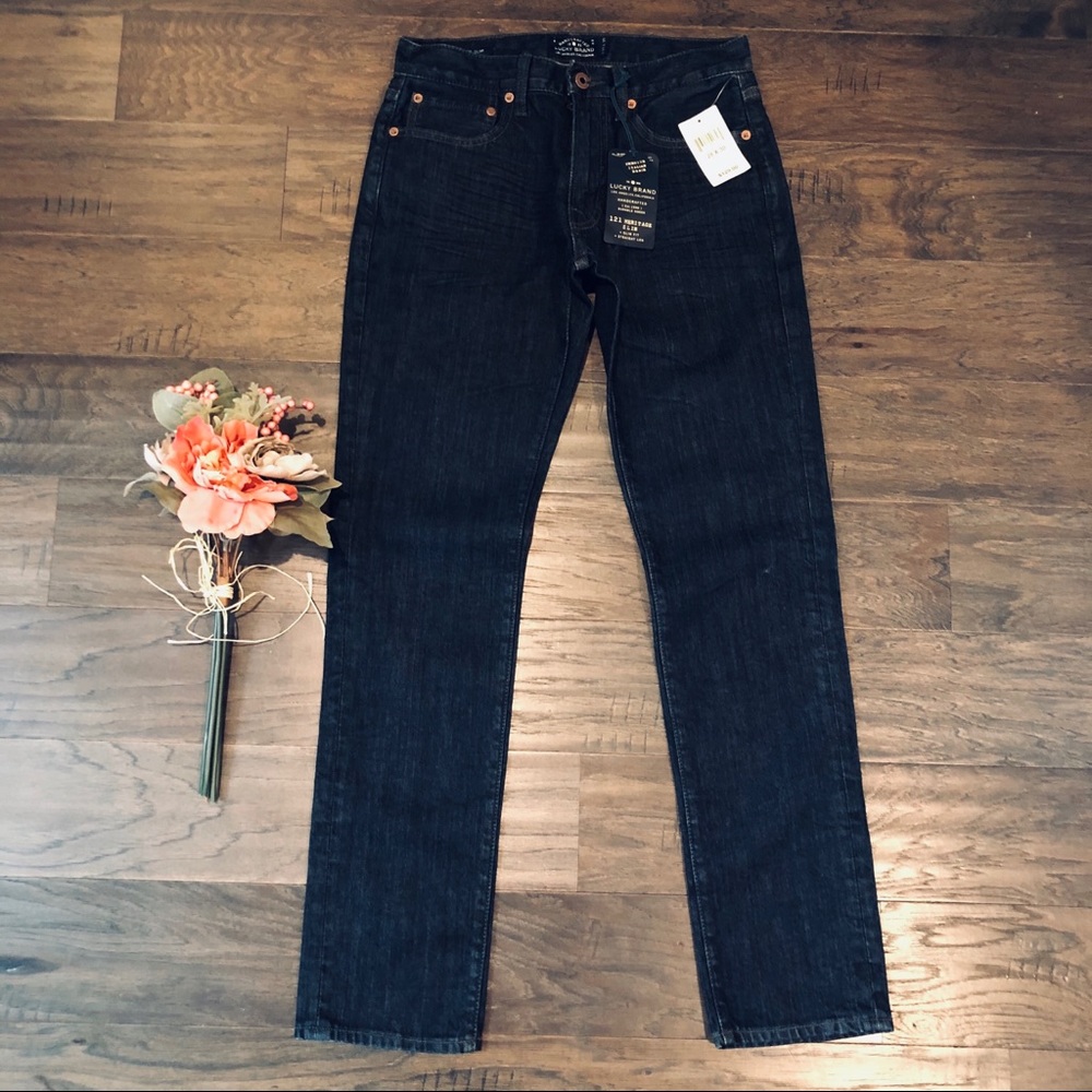 121 heritage slim lucky jeans